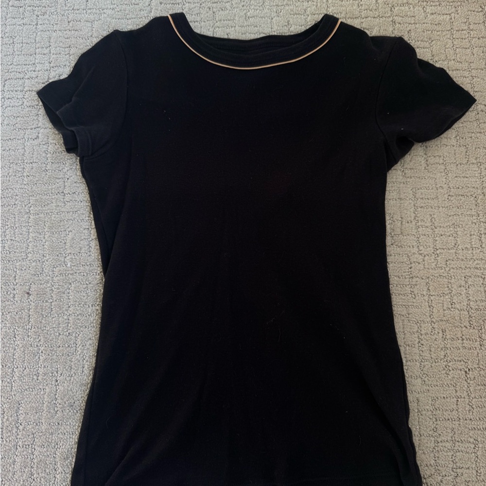Brandy melville black fitted long top